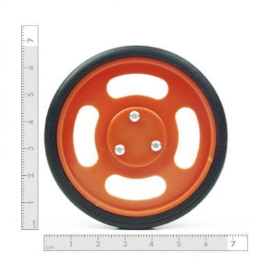 70x11mm Orange Wheel Set