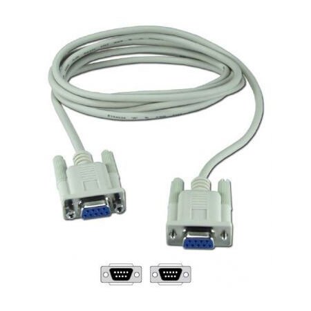 9 Pins Female-Female Serial Port Cable - 1.5 Meter
