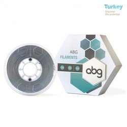 ABG 1.75 mm Gri ABS Filament - Thumbnail