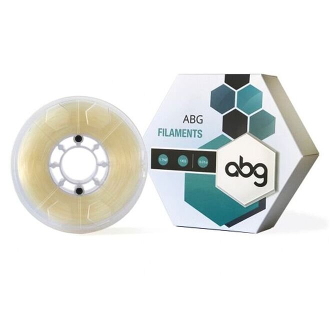 ABG 1.75mm Natural Şeffaf PETG Filament