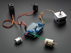 Arduino Servo/DC/Step Motor Shield - Thumbnail