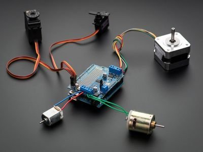 Arduino Servo/DC/Step Motor Shield