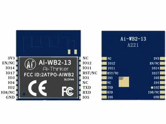 Ai-WB2-13 WiFi and Bluetooth Module - Thumbnail