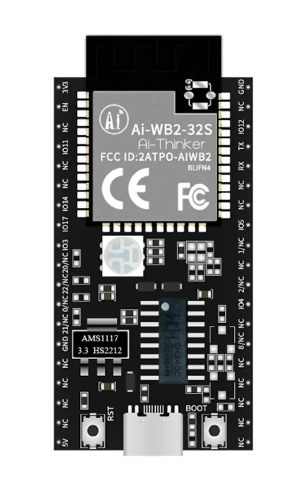 Ai-WB2-32S Wi-Fi Bluetooth Development Board - Thumbnail