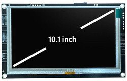 AIR1024X600S101_I 10.1inch Resistive Touch Industrial HMI Display - Thumbnail