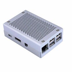 Aliminium Raspberry Pi B+/2/3 Case (Grey) - Thumbnail