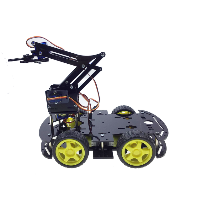 REX Chassis Serisi Arduino 4WD Robot Kollu Pro Platforma