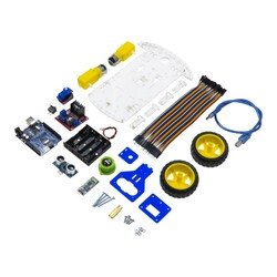 REX Discovery Serisi Arduino Araba Kiti - Bluetooth Robot Araç - 2WD - Thumbnail