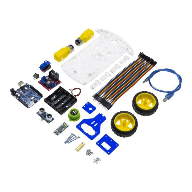 REX Discovery Serisi Arduino Araba Kiti - Bluetooth Robot Araç - 2WD