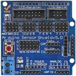 Arduino IO Genişletme Shieldi - Sensör Shield V5.0 - Thumbnail