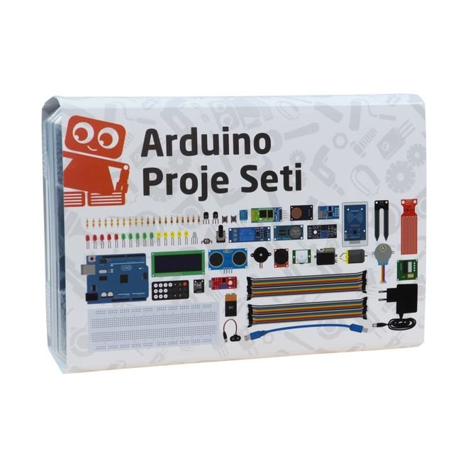 Arduino Proje Seti (Klon) (E-Kitap Hediyeli ve Videolu)