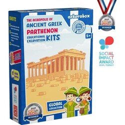 Arkerobox Collection - Ancient Greek Parthenon Educational Excavation Set - Thumbnail