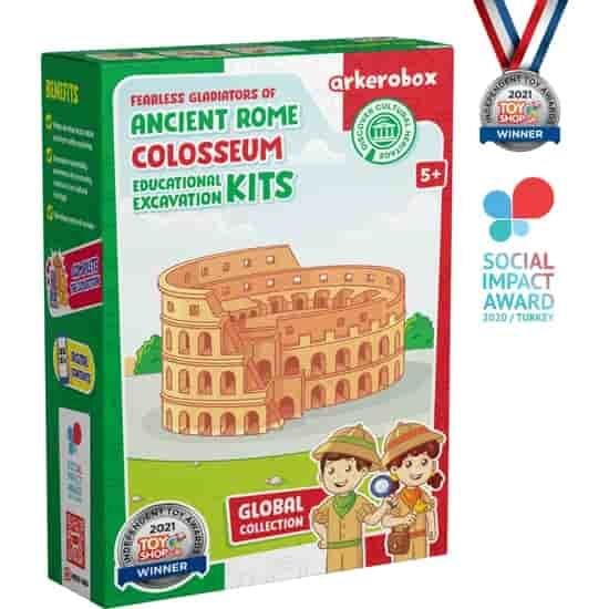 Arkerobox Collection - Ancient Rome Colosseum Educational Excavation Set