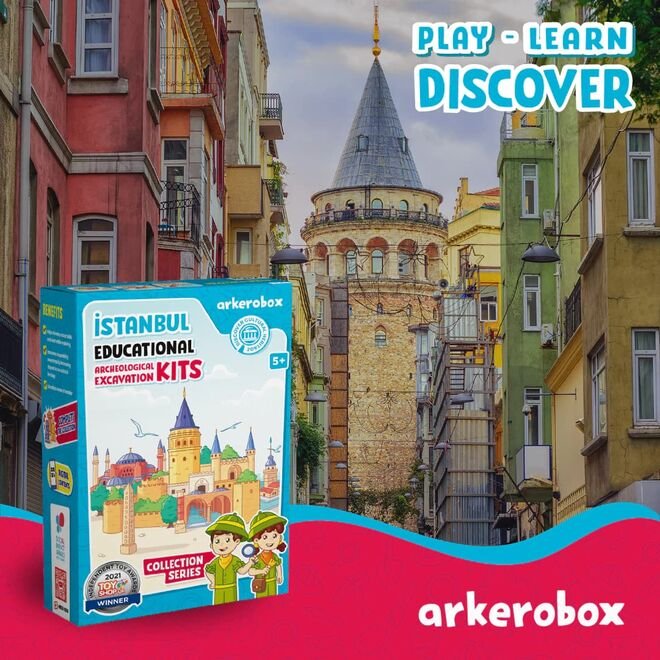 Arkerobox Koleksiyon - İstanbul Eğitici Kazı Seti