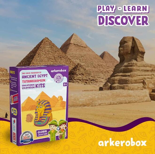 Arkerobox Koleksiyon - Antik Mısır Tutankhamun Eğtici Kazı Seti