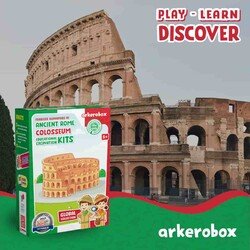 Arkerobox Koleksiyon - Antik Roma Kolezyum Eğitici Kazı Seti - Thumbnail