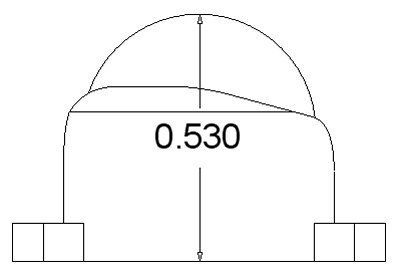 Ball Caster with 1/2 Inch Plastic Ball (Sarhoş Teker 12.7 mm) - PL-952