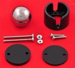 Ball Caster with 3/4 Inch Metal Ball (Sarhoş Teker 19.05 mm) - PL-955 - Thumbnail