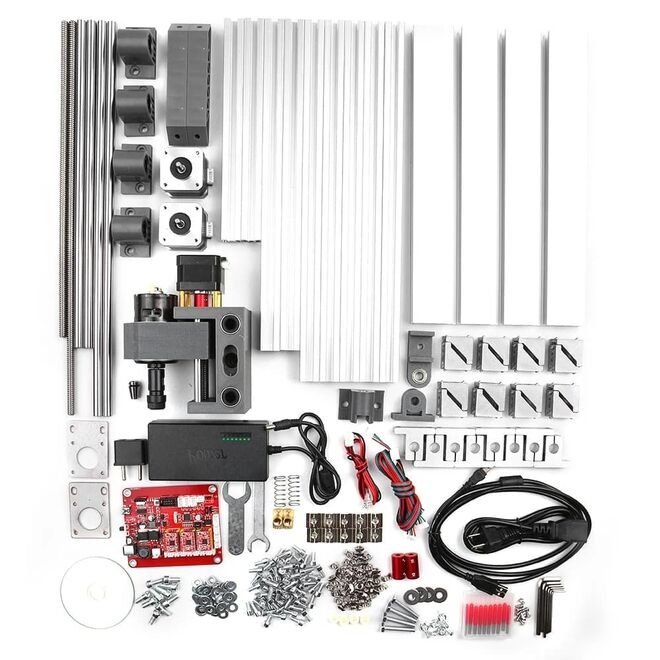 CNC3018 DIY Mini Masaüstü Lazerli CNC İşleme Makinesi - (Resim Ağaç İşleme Oyma Makinesi GRBL Kontrol - EU Plug) - 5500mW Lazerli