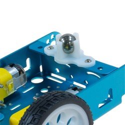 Çok Amaçlı Alüminyum 2WD Robot Gövdesi - Mavi - Thumbnail