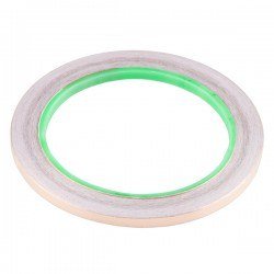 Copper Tape - Conductive Adhesive - 5 mm x 15 m - Thumbnail