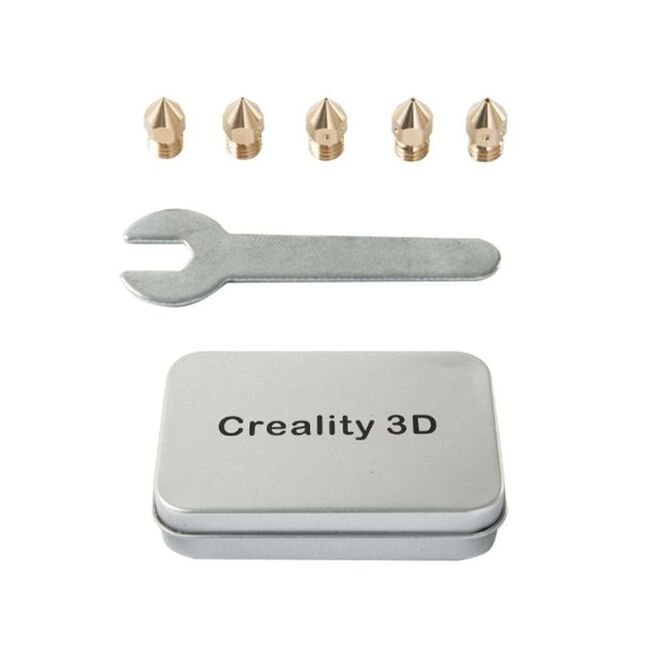 Creality 3D Yazıcı Nozzle Seti - 5 Farklı Boyut