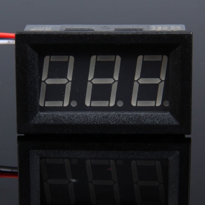 Digital Panel Voltmeter DC 0-100V