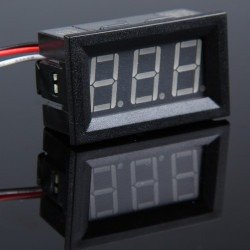 Dijital Panel Voltmetre DC 0-100 V - Thumbnail