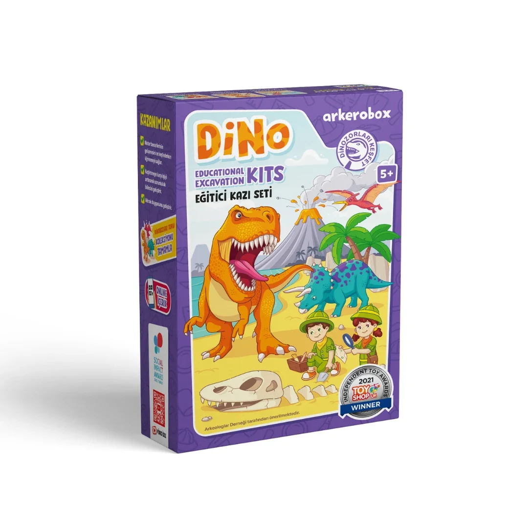 Dino Arkerobox Educational Excavation Set