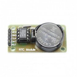 RTC Modül - DS1302 Gerçek Zamanlı Saat Devresi Modülü - Thumbnail