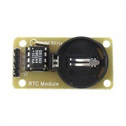 RTC Modül - DS1302 Gerçek Zamanlı Saat Devresi Modülü - Thumbnail