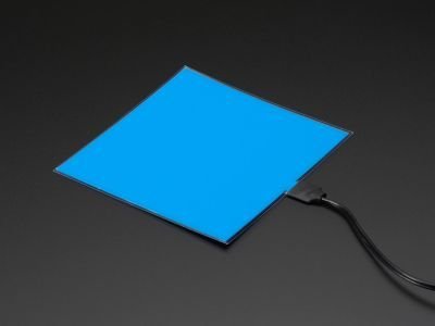 EL Panel - 10 cm x 10 cm - Mavi - AF624