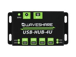 Endüstriyel Sınıf USB Çoğaltıcı HUB - 4 x 2.0 USB - Thumbnail