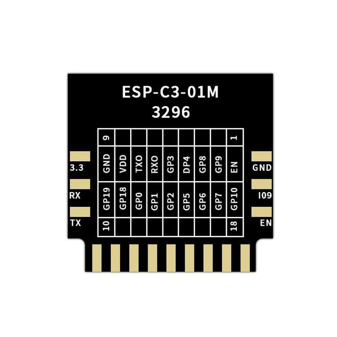 ESP-C3-01M WiFi ve Bluetooth Modülü Geliştirme Kartı