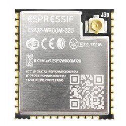 Espressif ESP32-WROOM-32U 16M 128Mbit Flash Wi-Fi Bluetooth Modülü - Thumbnail