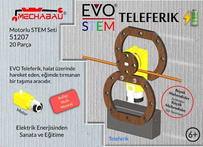 EVO Teleferik STEM Eğitim Seti
