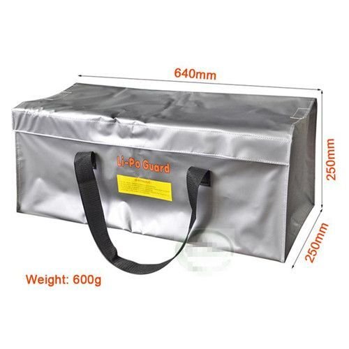 Extra large Lipo Battery Explosion Proof Multifunction Safety Bag 64x25x25CM