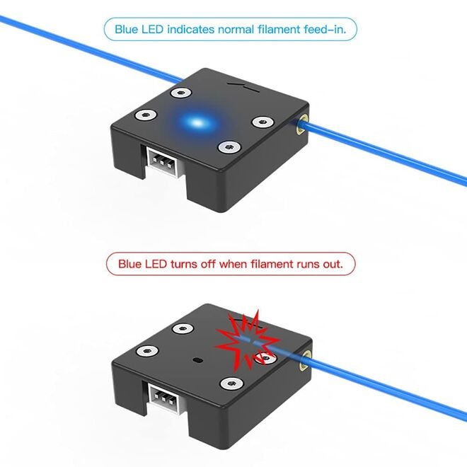 Filament Algılama Cihazı Sensör Kiti - (Ender 3 V2)