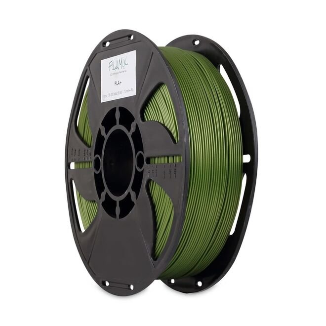 Filamix Khaki Green PLA+ Filament 1.75mm 1KG