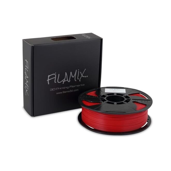 Filamix Red PLA+ Filament 1.75mm 1KG
