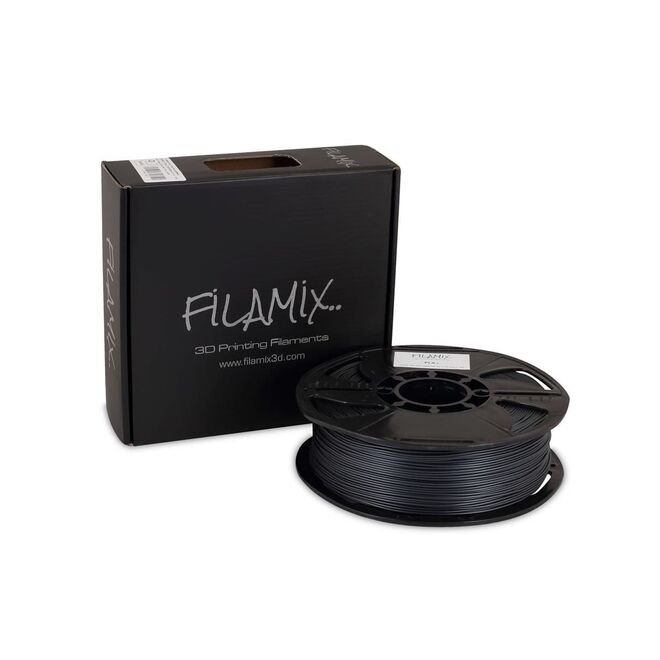 Filamix Silver Grey PLA+ Filament 1.75mm 1KG