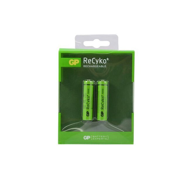 GP ReCyko 2700 mAh Rechargeable AA Battery - 2-Pack