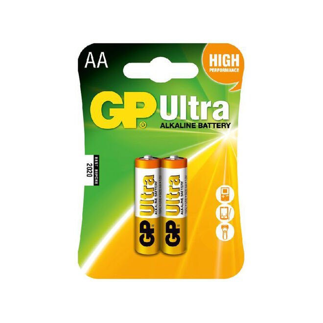 GP Ultra 1.5V AA Battery - 2-Pack