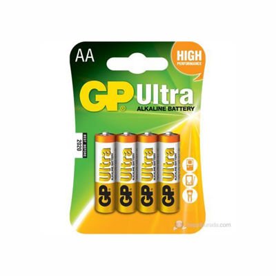 GP Ultra Alkalin Pil AA Kalem 4′lü Paket