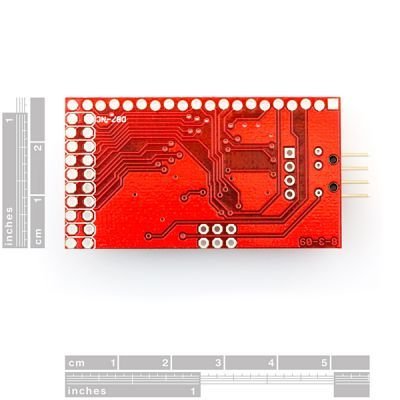 Graphical LCD Serial Converter Board