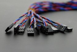 Gravity: Arduino için Analog Sensör Kablosu - 10'lu Paket - Thumbnail