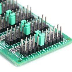 Green 7 Decade Programmable 1R SMD Resistor Board Module - Thumbnail