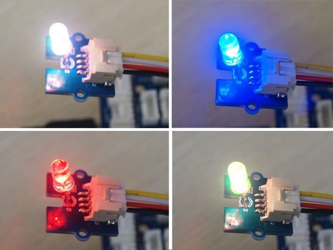 Grove - Çok Renkli Flaşör 5mm LED