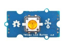 Grove - Sarı LED'li Buton - Thumbnail