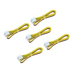 Grove - Universal 4 Pin Buckled 20cm Cable (5-pack) - Thumbnail